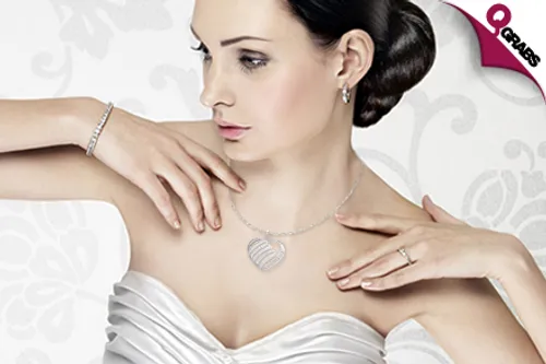 From QR115 Gleam with a Range of Silver Pendant Necklaces - Choose from Eight Gorgeous Styles. Perfect for Mother’s Day! (Up to QR450 Value)